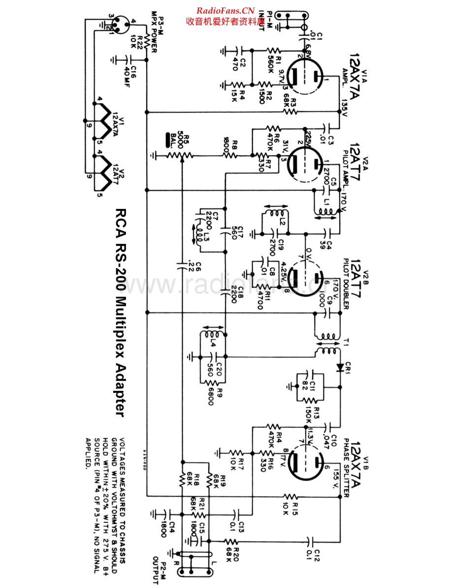 RCA-RS200-mpxa-sch 维修电路原理图.pdf_第1页