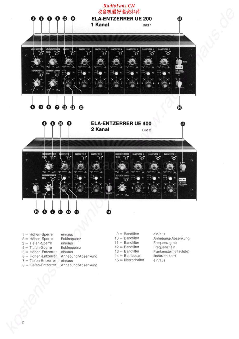 KleinHummel-UE400-eq-sm 维修电路原理图.pdf_第2页