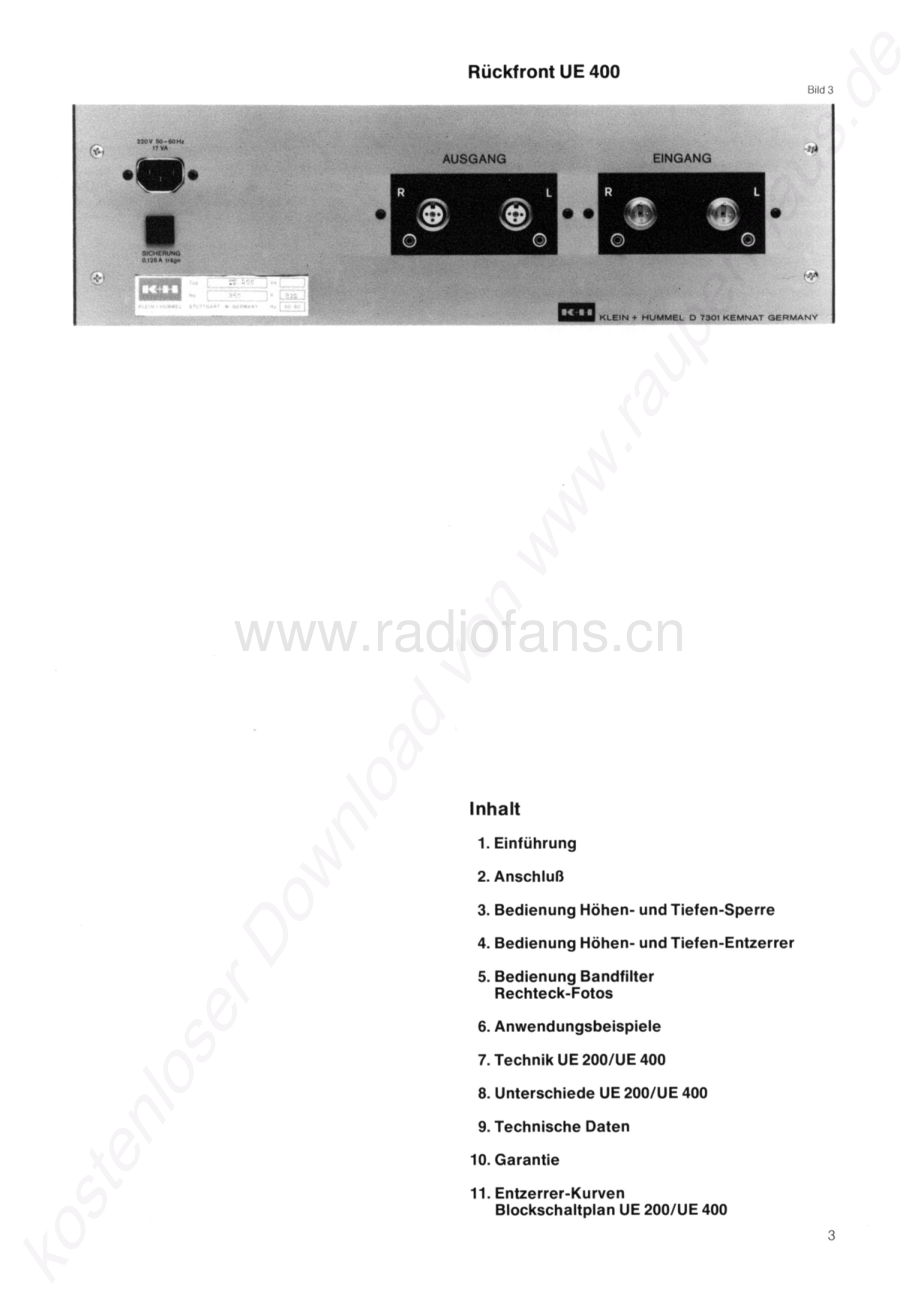 KleinHummel-UE400-eq-sm 维修电路原理图.pdf_第3页