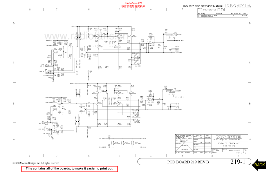 Mackie-Acoustics1604VLZPRO-mix-sch2 维修电路原理图.pdf_第1页