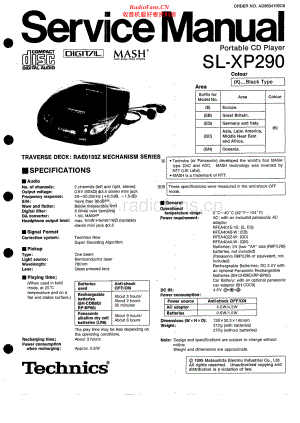 Panasonic-SLXP290-dm-sm 维修电路原理图.pdf