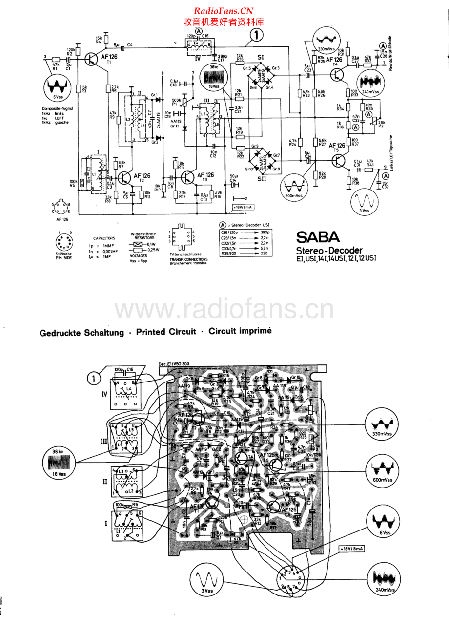 Saba-StereoDecoder-sd-sch 维修电路原理图.pdf_第1页