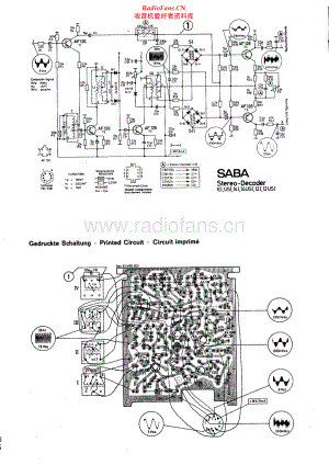 Saba-StereoDecoder-sd-sch 维修电路原理图.pdf