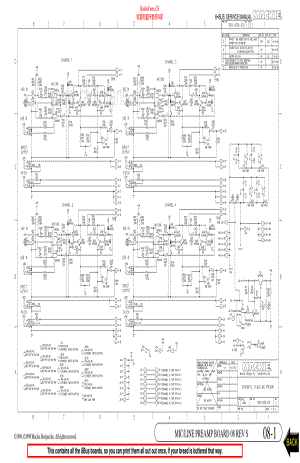 Mackie-8BUS-mix-sch 维修电路原理图.pdf