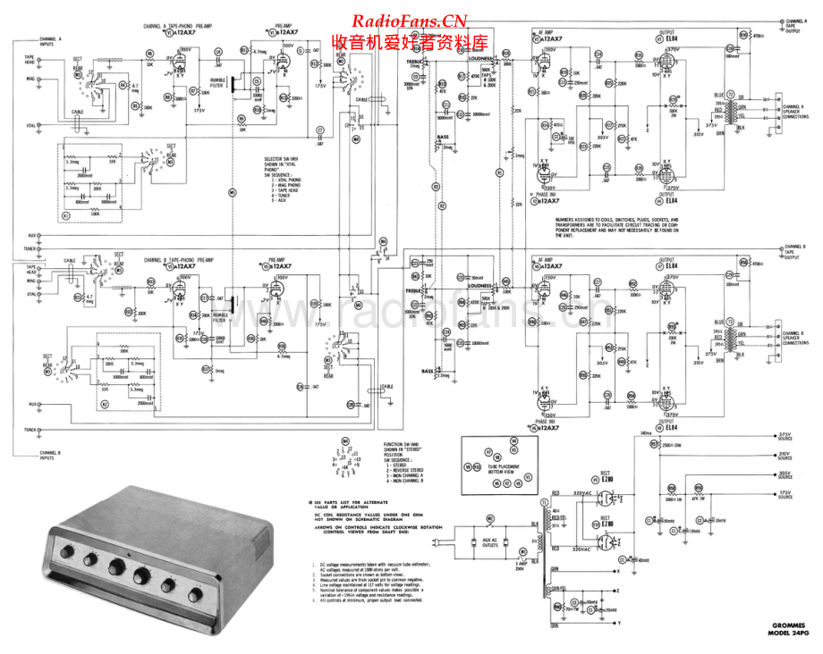 Grommes-24PG8-int-sch维修电路原理图.pdf_第1页
