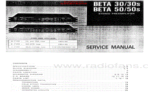 Nikko-Beta50-pre-sm 维修电路原理图.pdf