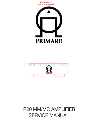 Primare-R20-riaa-sch 维修电路原理图.pdf