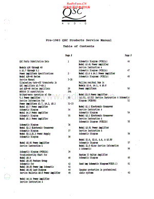 QSC-PRE1983-pwr-sm 维修电路原理图.pdf