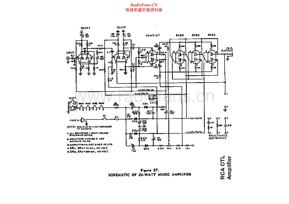 RCA-OTL-pwr-sch 维修电路原理图.pdf_第1页