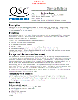 QSC-ISA500T-pwr-sb1 维修电路原理图.pdf