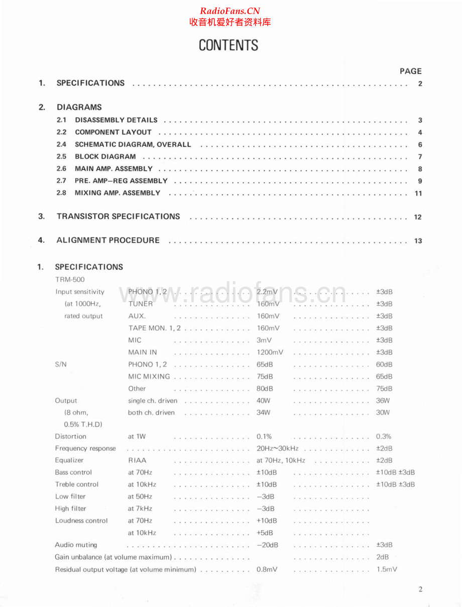 Nikko-TRM600-int-sm 维修电路原理图.pdf_第2页