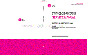 LG-HDR1000-hdd-sm 维修电路原理图.pdf