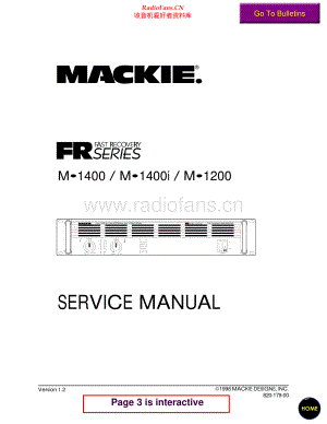 Mackie-M1400-pwr-sm1 维修电路原理图.pdf