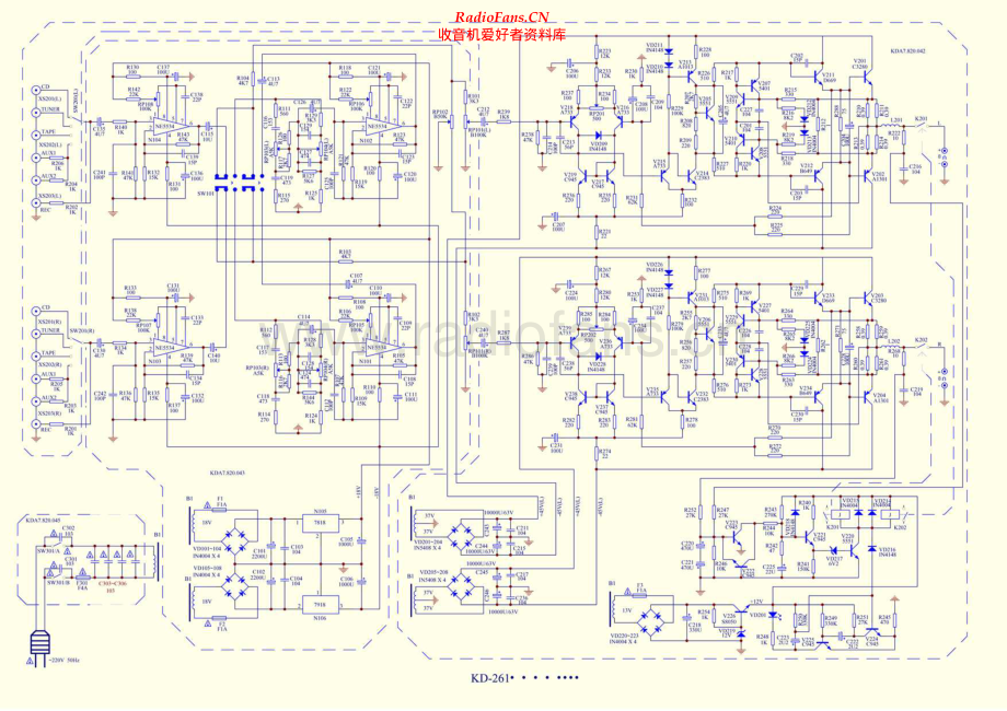 Koda-KD261-amp 维修电路原理图.pdf_第1页