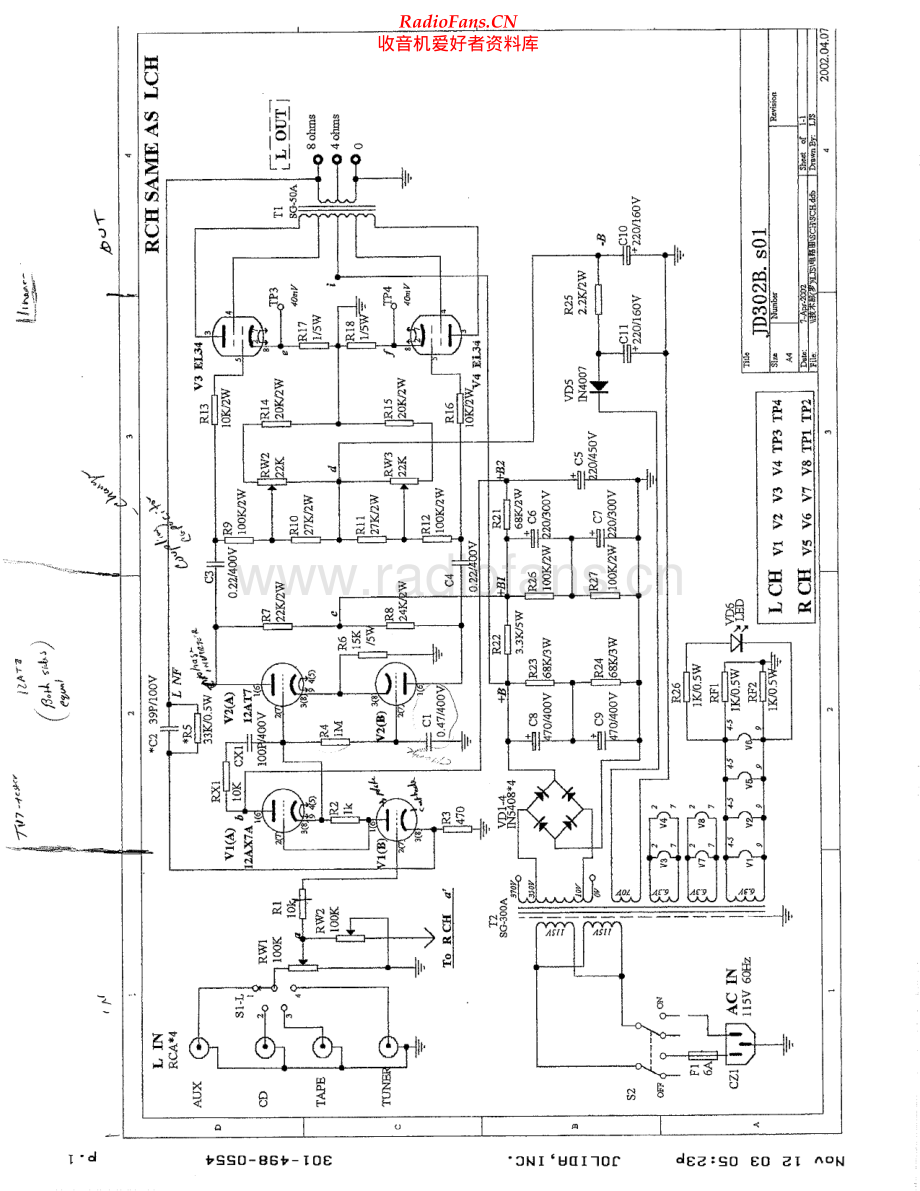 Jolida-302B-int-sch 维修电路原理图.pdf_第1页