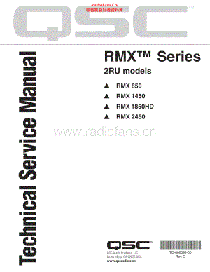 QSC-RMXseriesC-pwr-sm 维修电路原理图.pdf