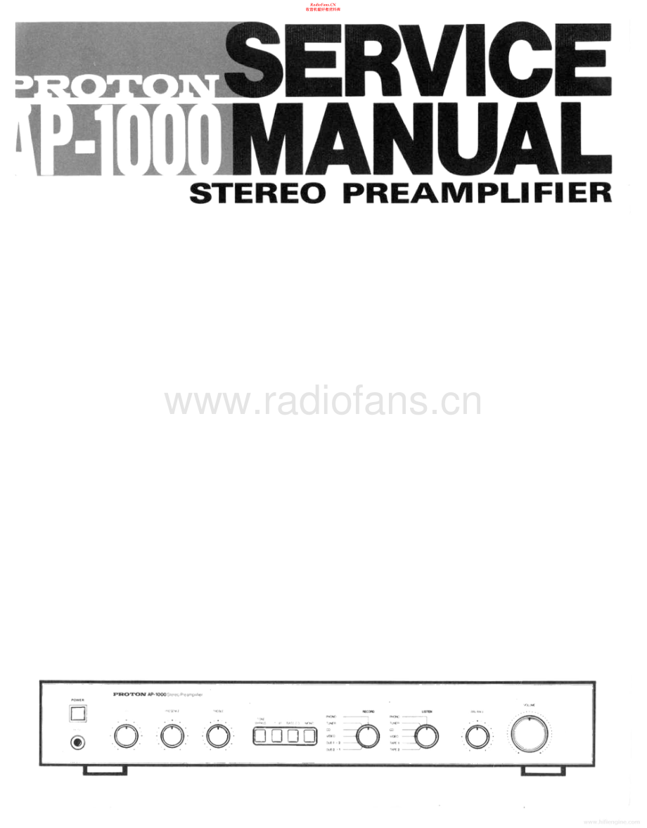 Proton-AP1000-pre-sm 维修电路原理图.pdf_第1页
