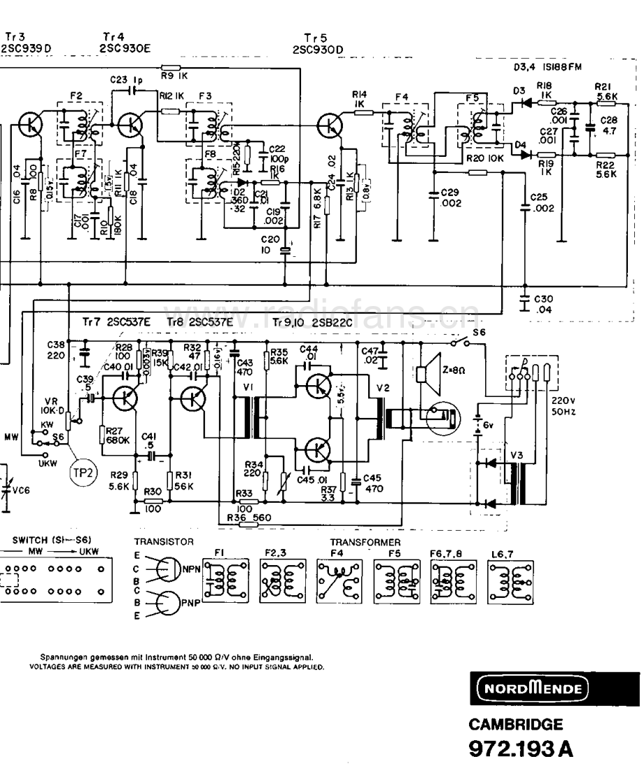 Nordmende-CambridgeA-pr-sm 维修电路原理图.pdf_第3页