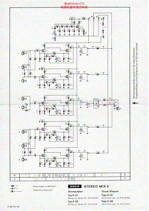 Uher-StereoMix5_A122-mix-sch 维修电路原理图.pdf