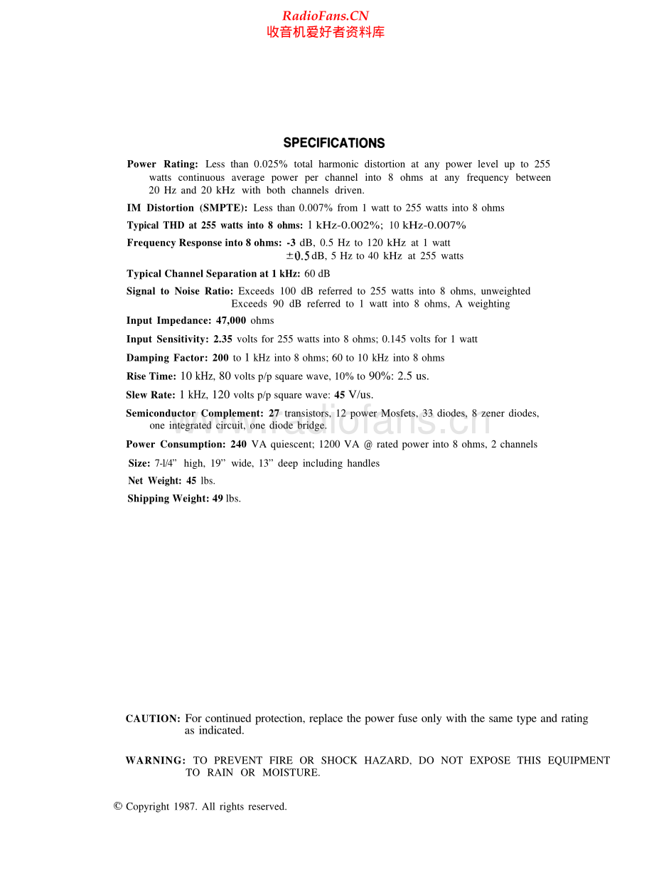 Hafler-DH500-pwr-sm维修电路原理图.pdf_第2页