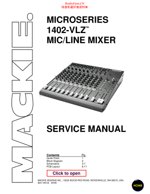 Mackie-1402VLZ-mix-sm 维修电路原理图.pdf