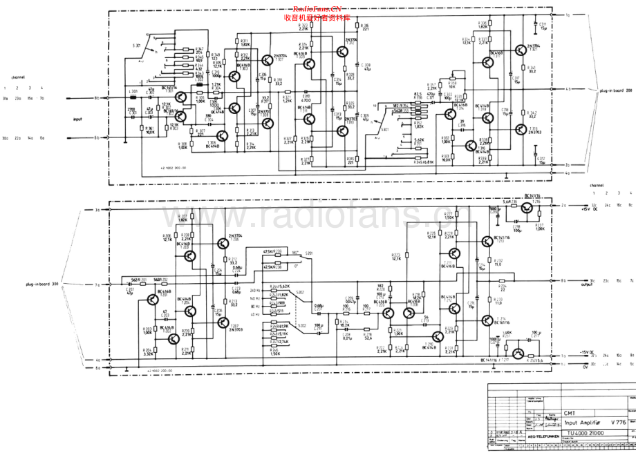 Telefunken-V776-pre-sch 维修电路原理图.pdf_第1页
