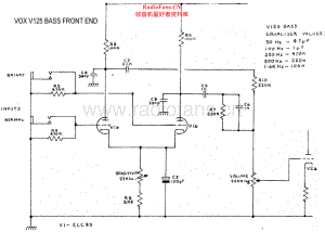 Vox-V125Bass-pwr-sch 维修电路原理图.pdf