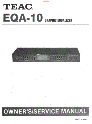 Teac-EQA10-eq-sm 维修电路原理图.pdf
