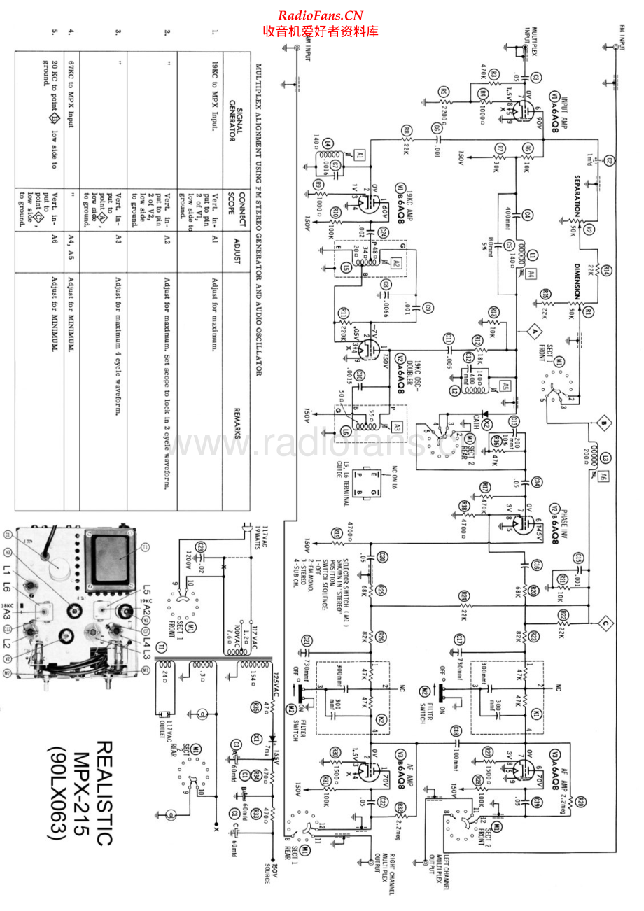 Realistic-MPX215-mpx-sch2 维修电路原理图.pdf_第1页