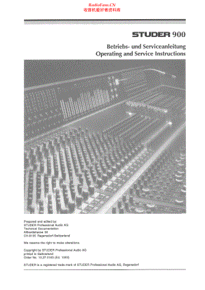 Studer-900-mix-sm 维修电路原理图.pdf