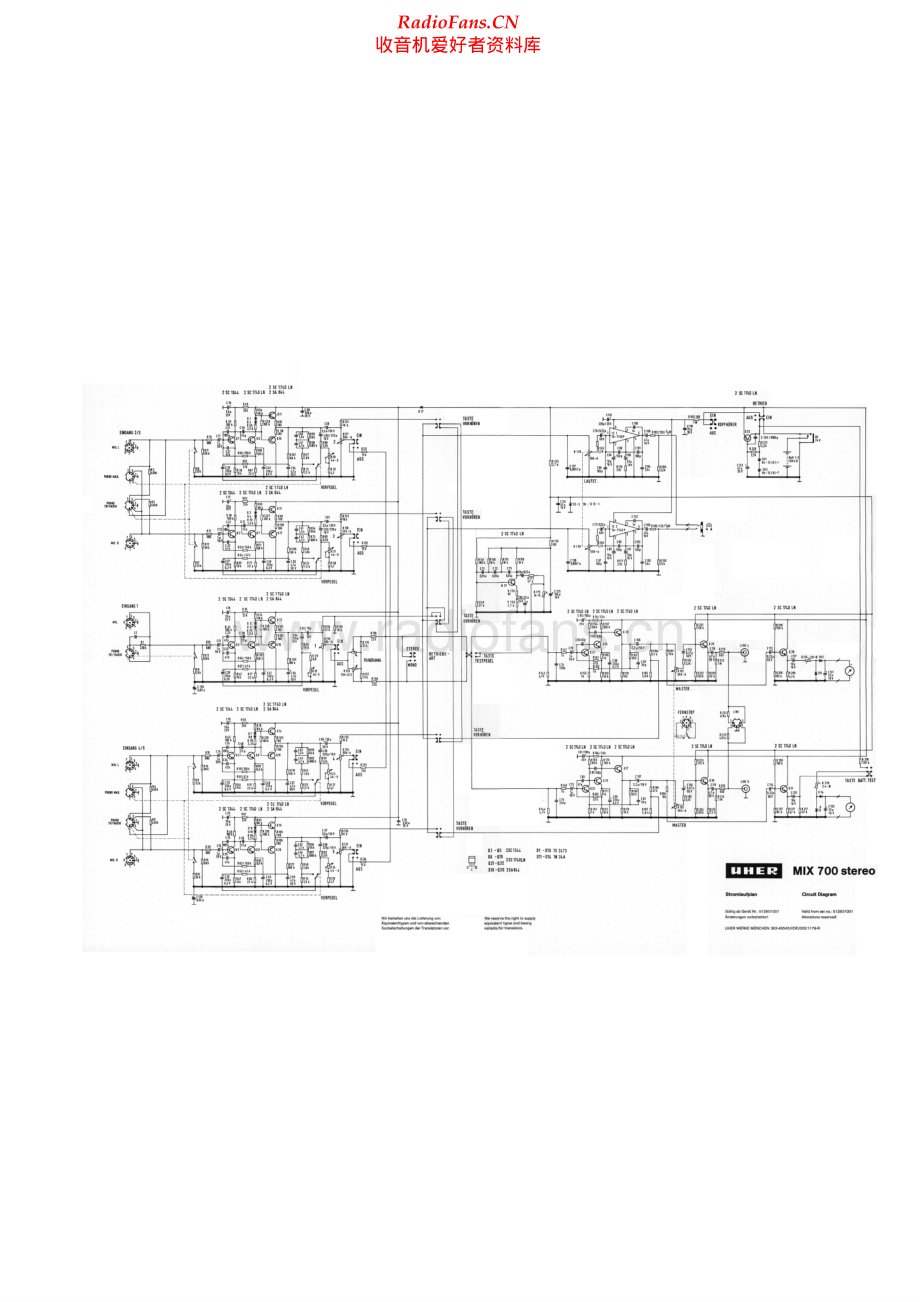 Uher-MIX700Stereo-mix-sch 维修电路原理图.pdf_第1页