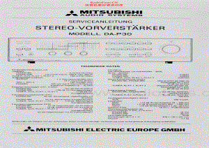 Mitsubishi-DAP30-pre-sm-de 维修电路原理图.pdf