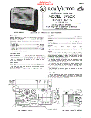 RCA-BP6DX-pr-sm 维修电路原理图.pdf
