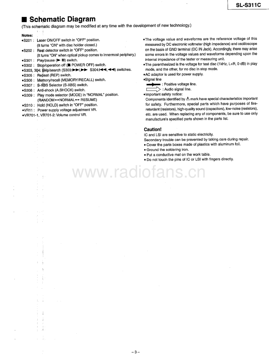 Panasonic-SLS311C-dm-sm 维修电路原理图.pdf_第3页