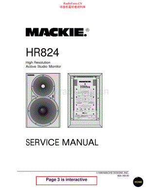 Mackie-HR824-spk-sm 维修电路原理图.pdf