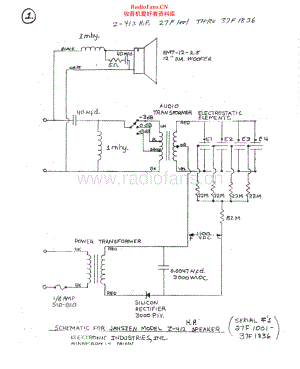 JansZen-Z412HP-spk-sch 维修电路原理图.pdf