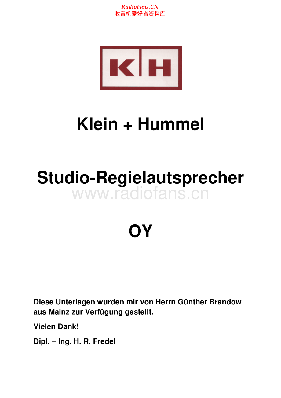 KleinHummel-OY-spk-sm 维修电路原理图.pdf_第1页