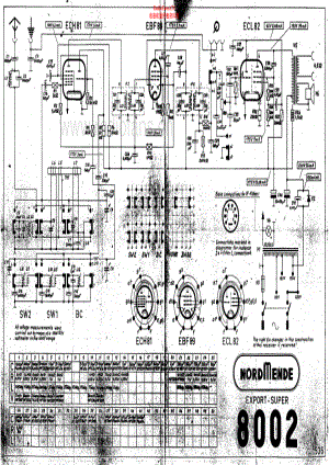 Nordmende-ExportSuper8002-pr-sch 维修电路原理图.pdf
