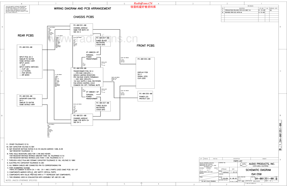 QSC-ISA1350-pwr-sch 维修电路原理图.pdf_第1页