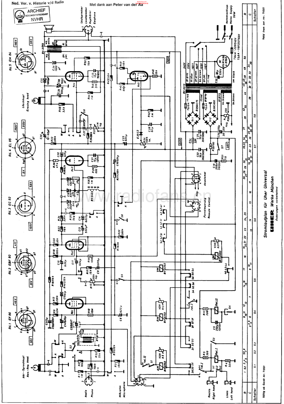 Uher-G300-int-sch 维修电路原理图.pdf_第1页