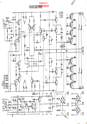 Hafler-9505-pwr-sch维修电路原理图.pdf
