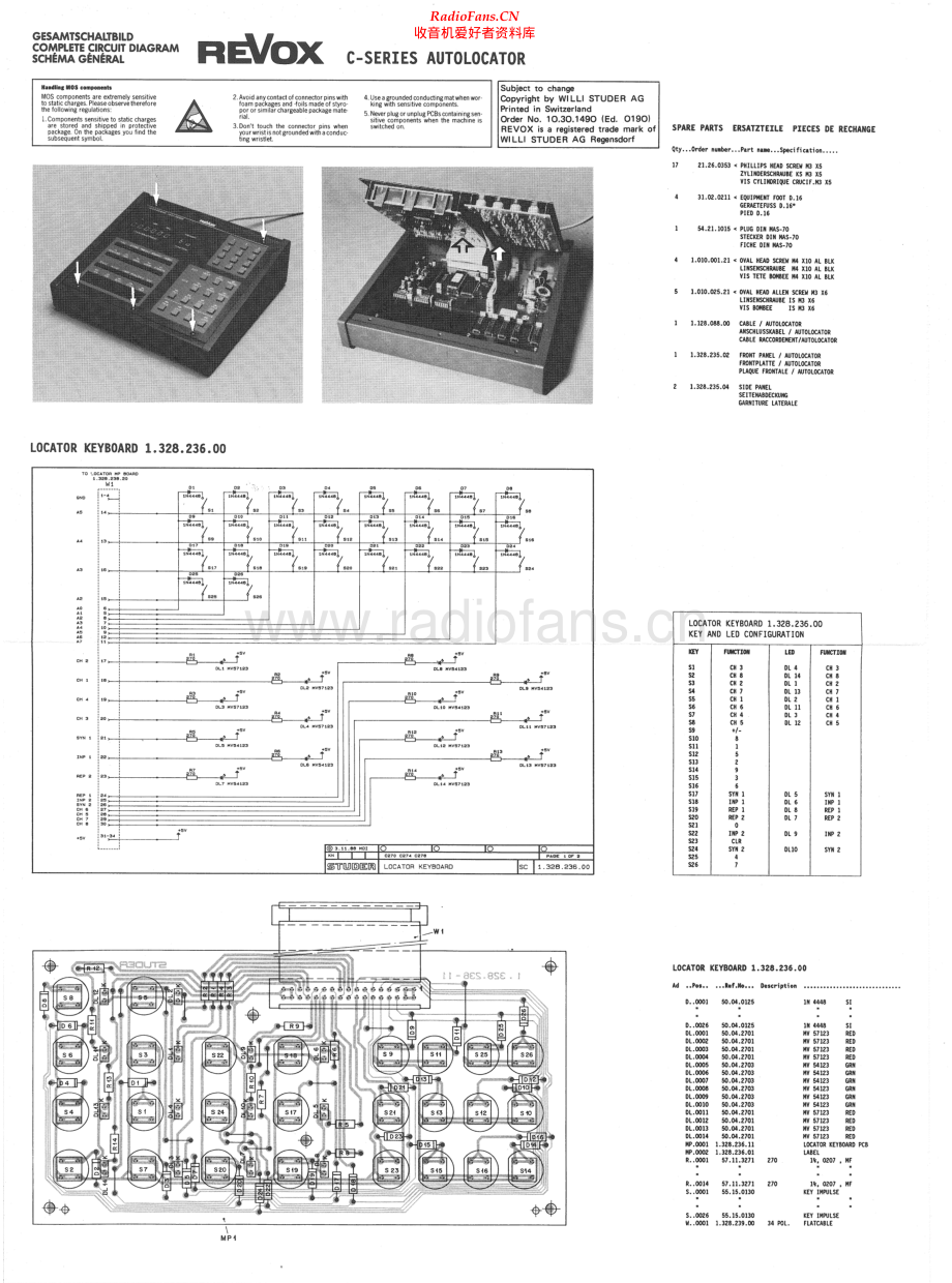Revox-C27x-autolocator-sch 维修电路原理图.pdf_第1页