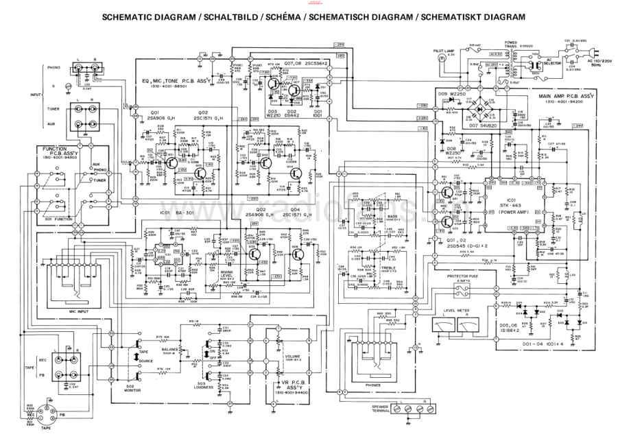 Sanyo-DCA30-int-sch 维修电路原理图.pdf_第1页