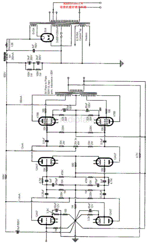 Genelex-50W-pwr-sch维修电路原理图.pdf