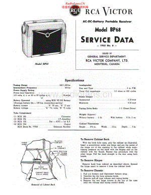 RCA-BP68-pr-sm 维修电路原理图.pdf