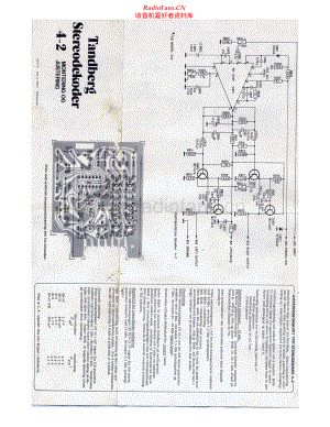 Tandberg-Solvsuper11-sd-adj 维修电路原理图.pdf