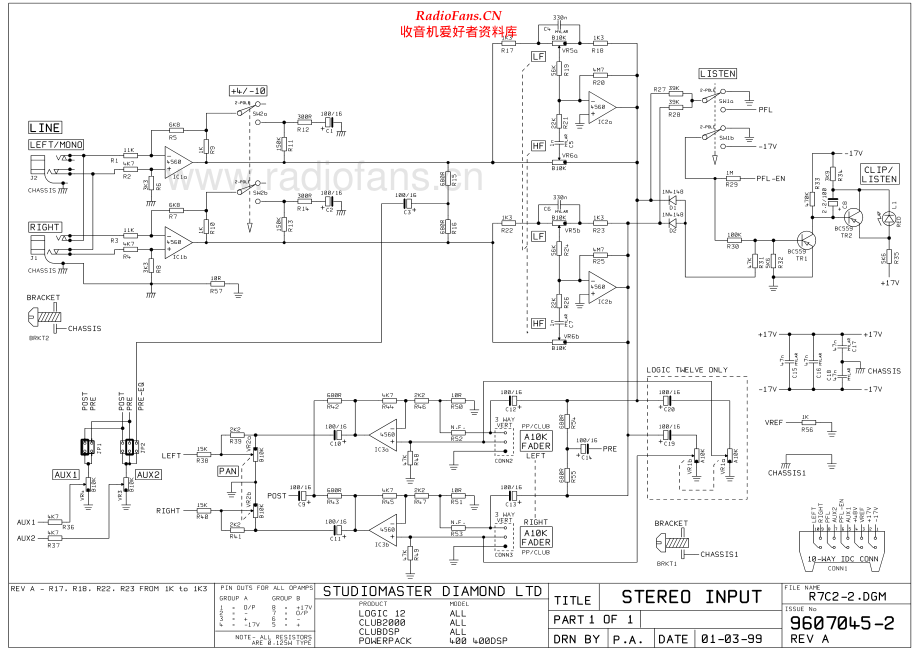 Studiomaster-Powerpack400DSP-mix-sch 维修电路原理图.pdf_第1页