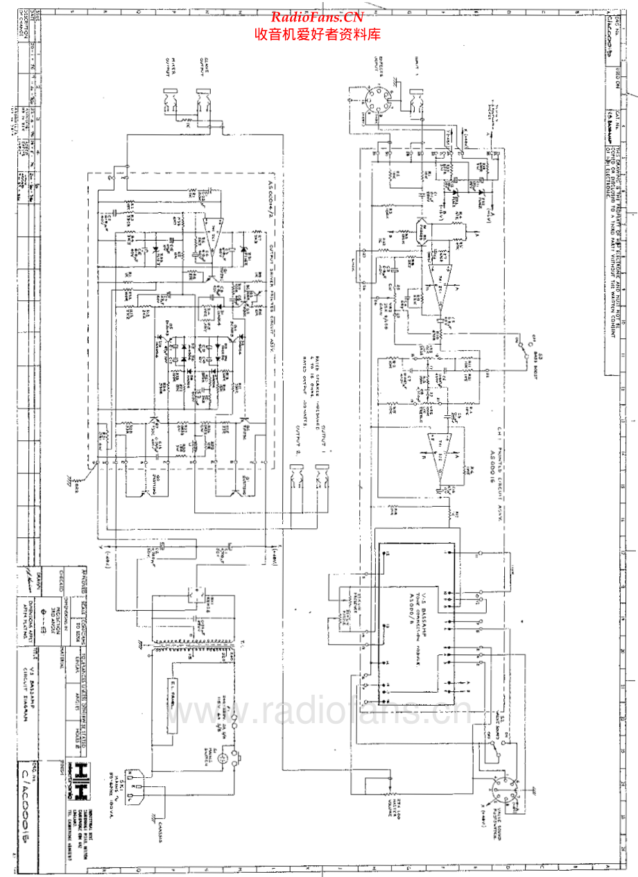 HHElectronic-V3BassAmp-pwr-sch 维修电路原理图.pdf_第1页
