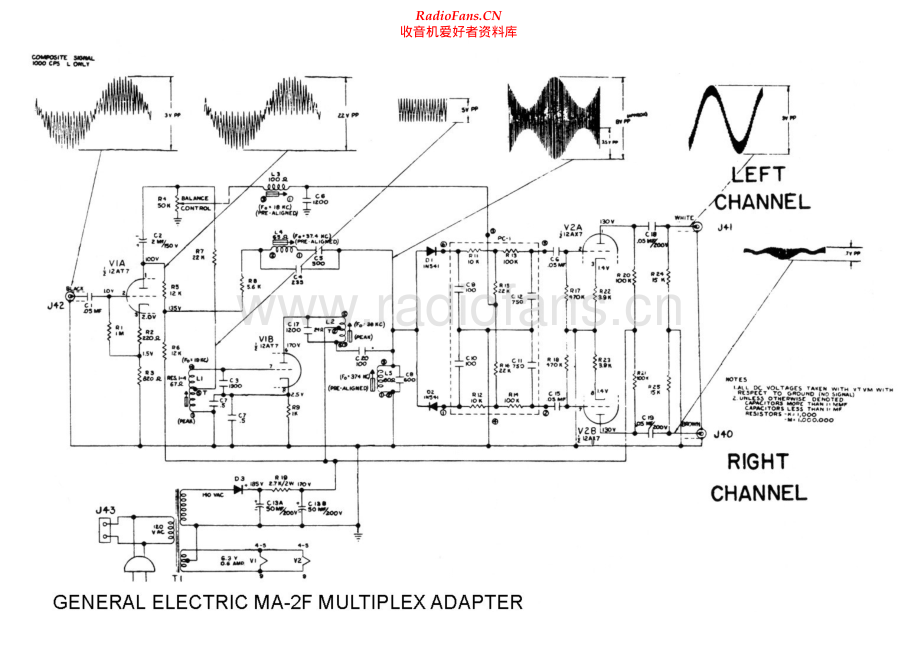 GeneralElectricCanada-MA2F-mpx-sch维修电路原理图.pdf_第1页