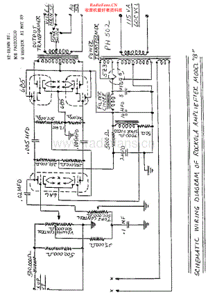RockOla-B-pwr-sch 维修电路原理图.pdf